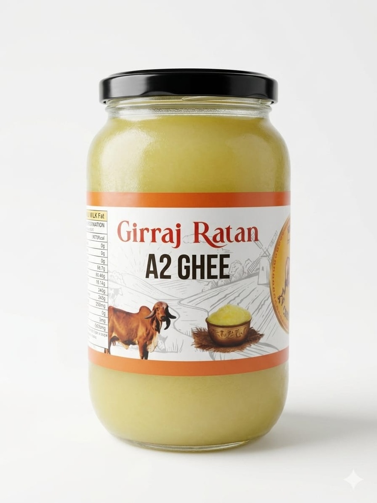 Girraj Ratan Buffalo Ghee (500 ml)